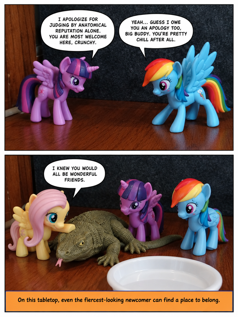Fluttershy's New Friend Crunchy (page 4 of 4)
