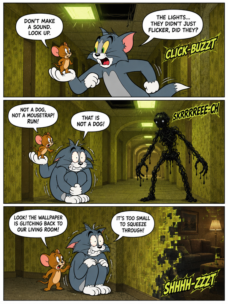 The Backrooms Chase (page 2 of 4)