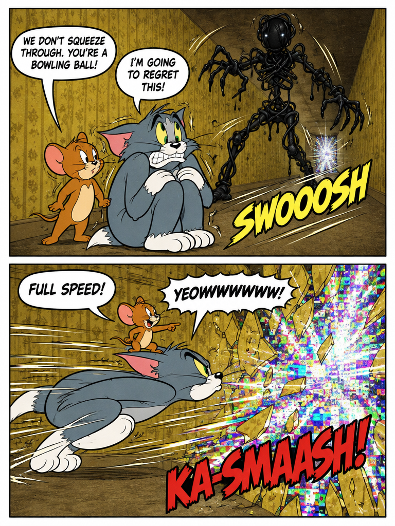 The Backrooms Chase (page 3 of 4)