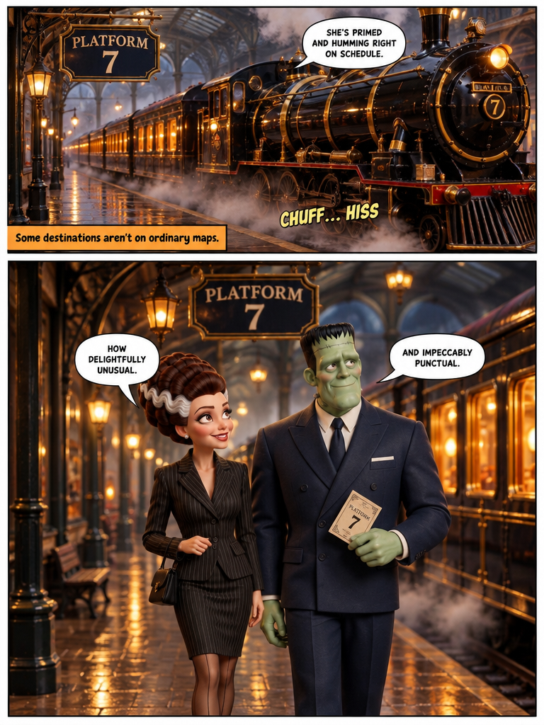 THE GREAT STATION — PLATFORM 7 (page 4 of 8)