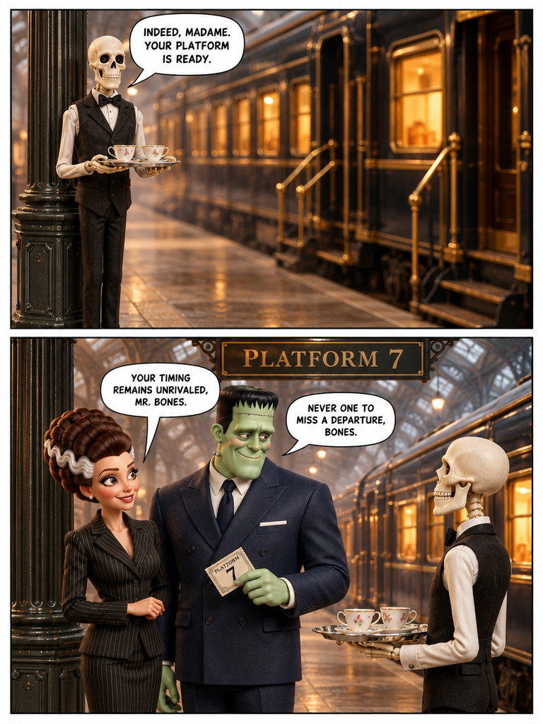 THE GREAT STATION — PLATFORM 7 (page 5 of 8)