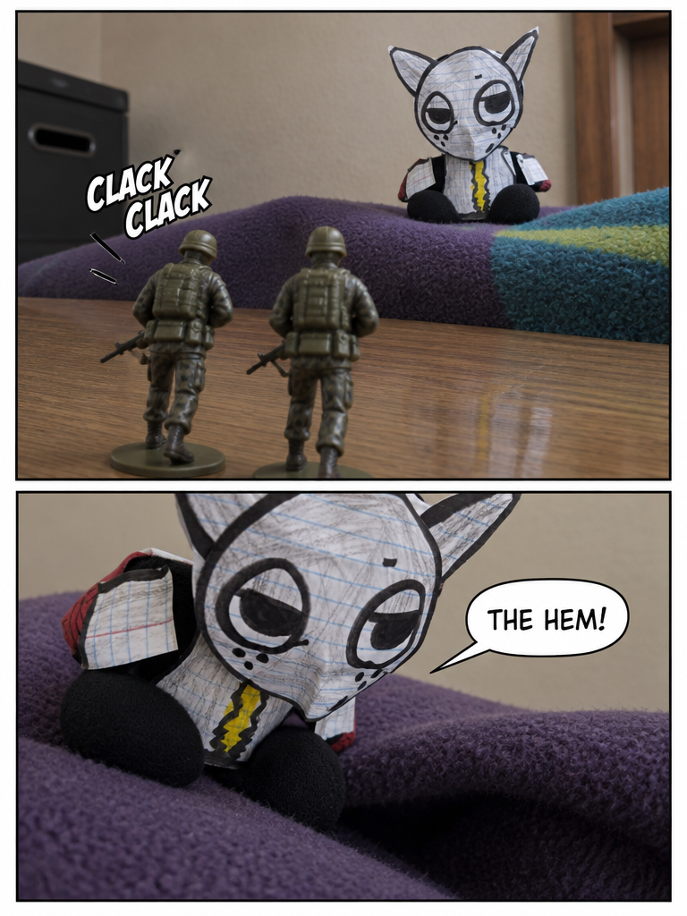 Narrow Escape from the Patrol (page 2 of 4)