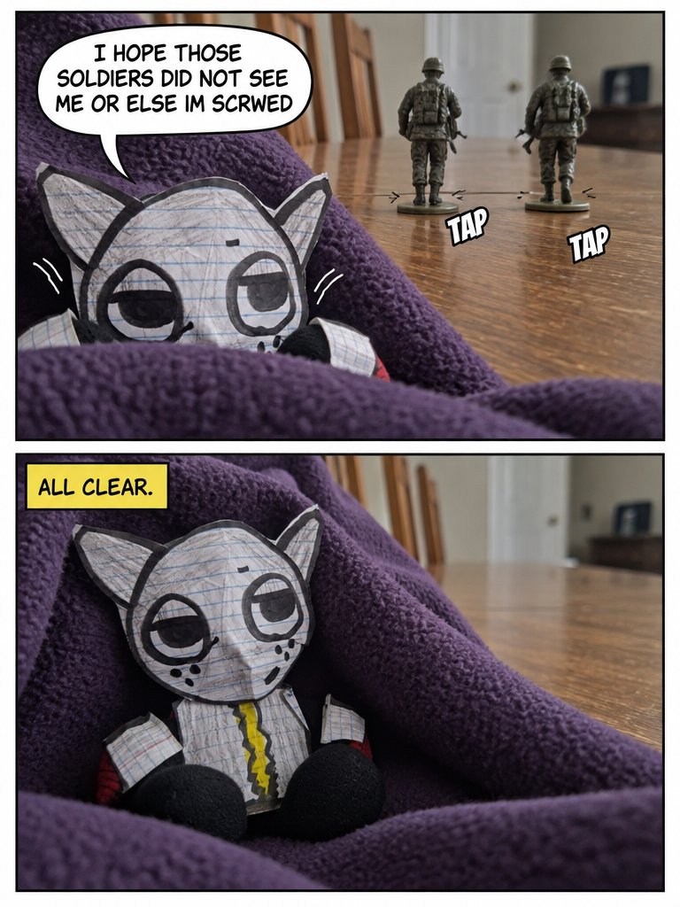 Narrow Escape from the Patrol (page 4 of 4)