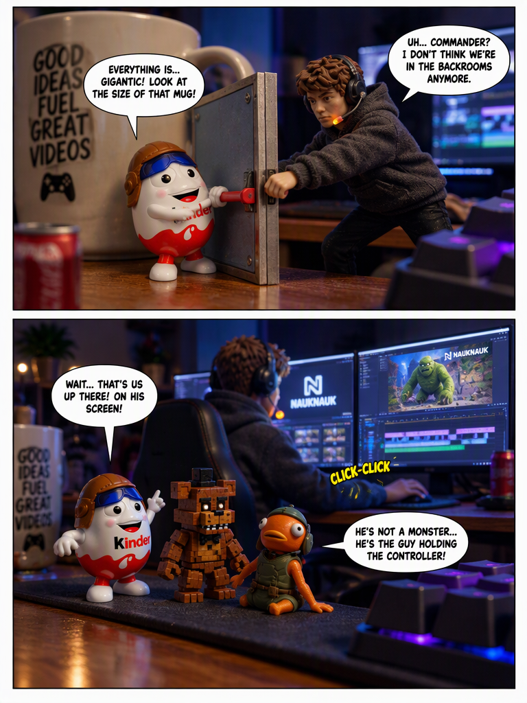Behind the Screen blooper (page 3 of 4)