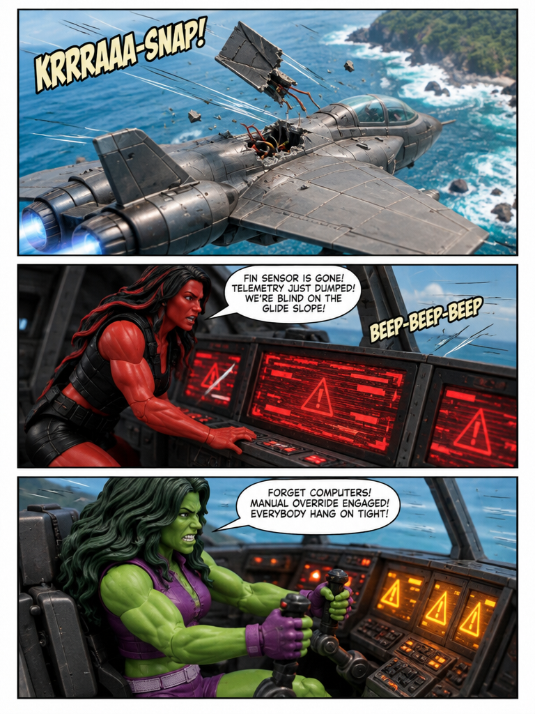 Rough Landing on the Sanctuary Shore (page 2 of 4)