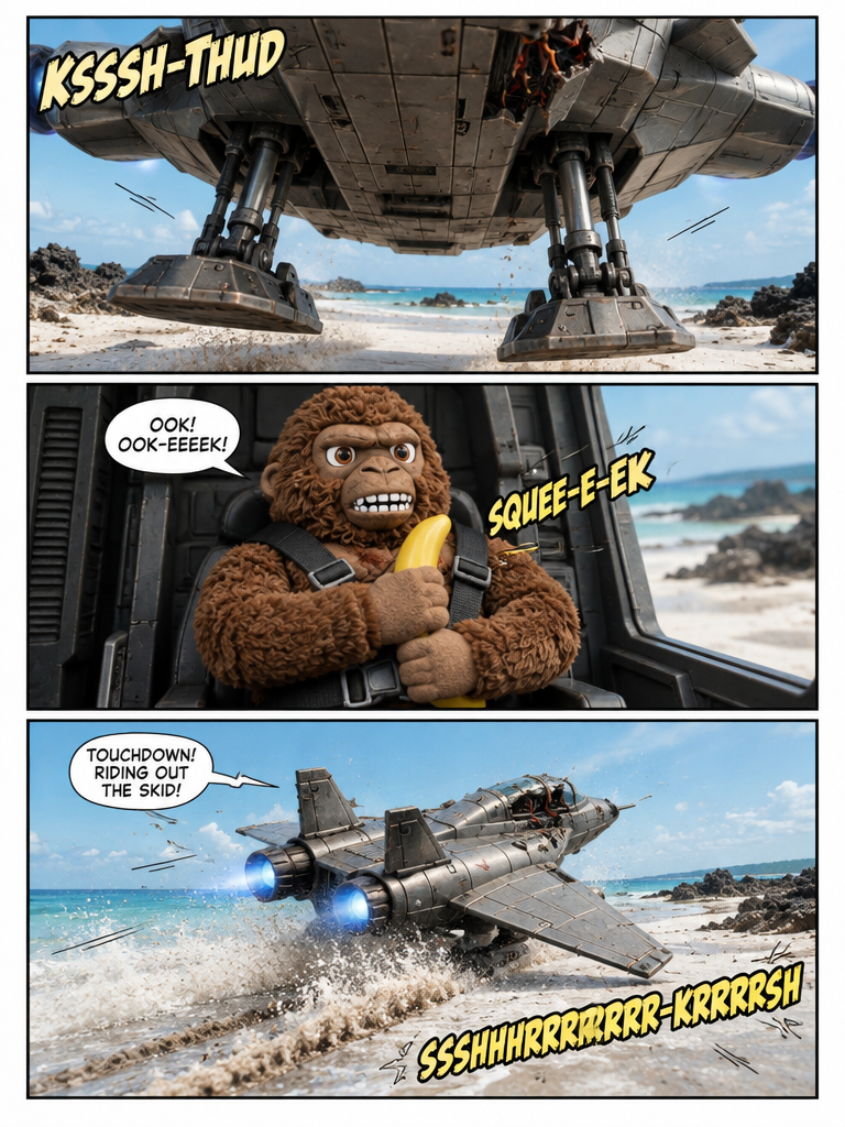 Rough Landing on the Sanctuary Shore (page 3 of 4)