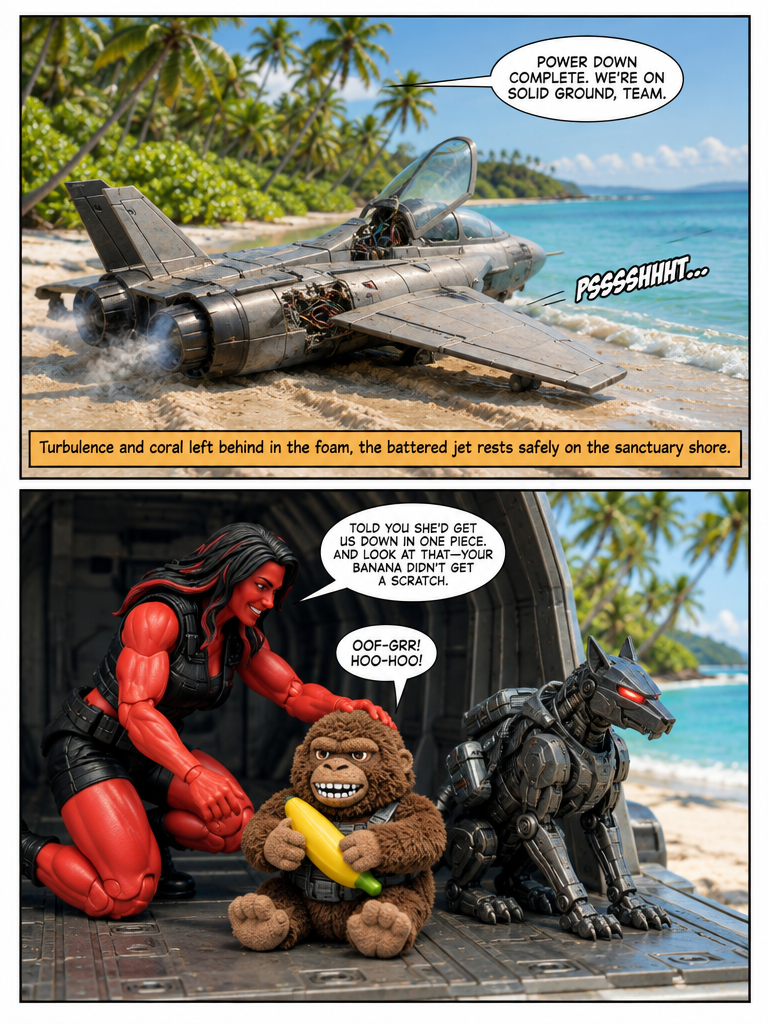 Rough Landing on the Sanctuary Shore (page 4 of 4)