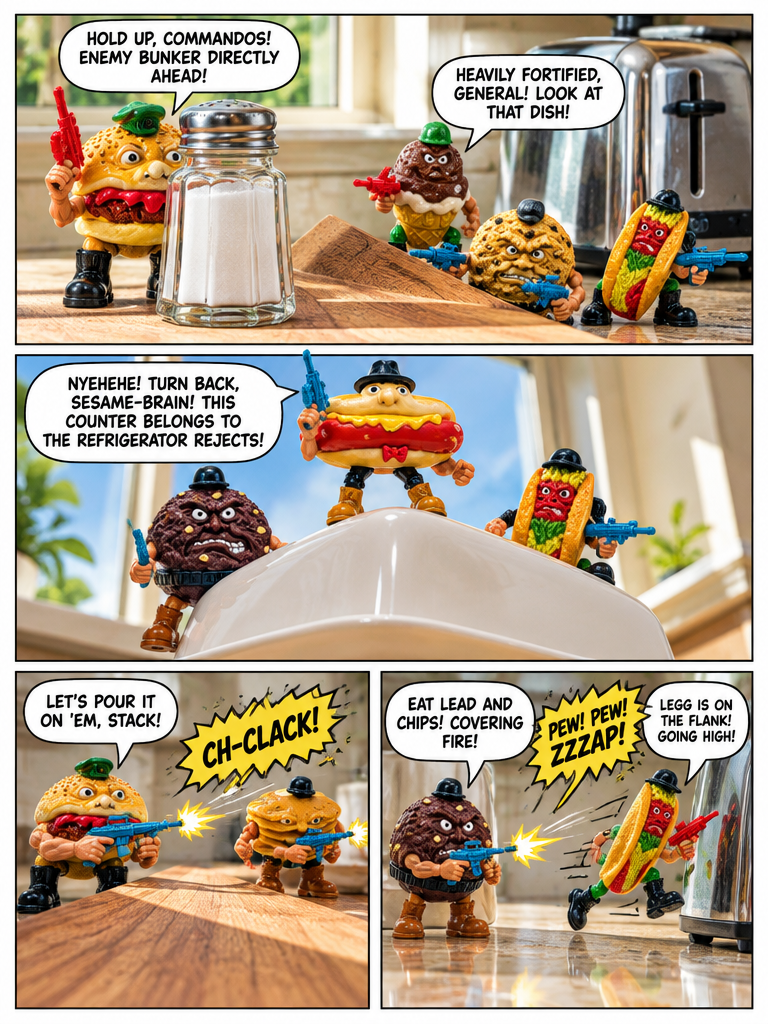 Food Fighters: Kitchen Counter Clash (page 1 of 4)