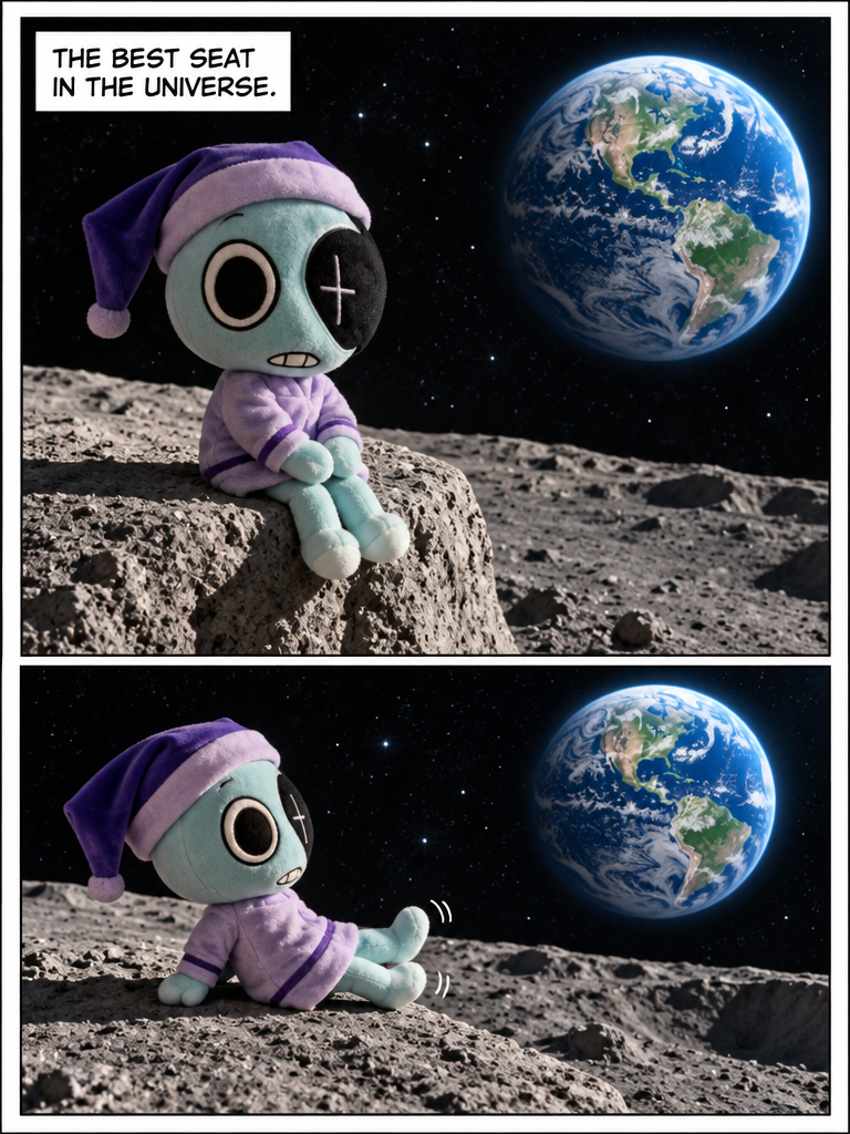 Moonlit View of Earth (page 4 of 4)