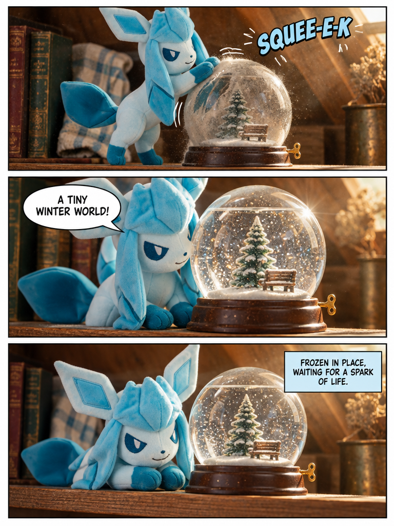 Echoes in the Snow Globe glaceon Pokemon (page 2 of 4)