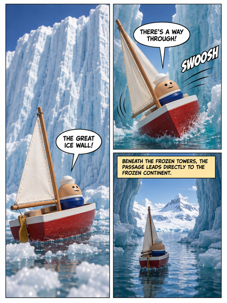 Sailor Sal Reaches the South Pole (page 3 of 4)