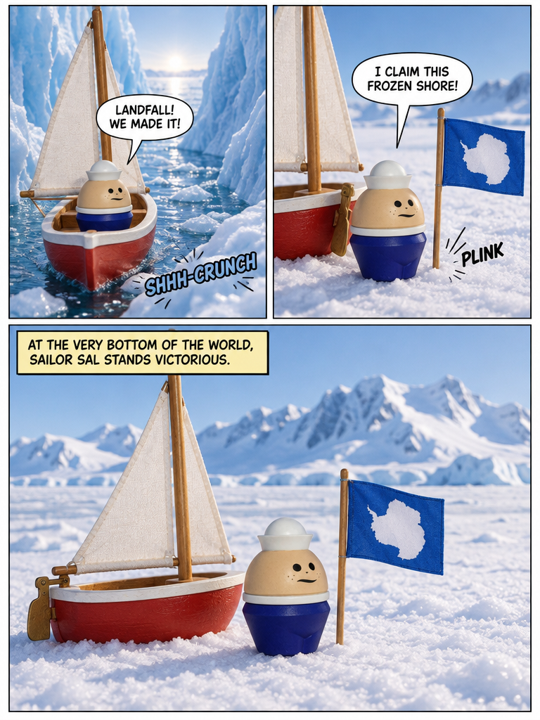 Sailor Sal Reaches the South Pole (page 4 of 4)