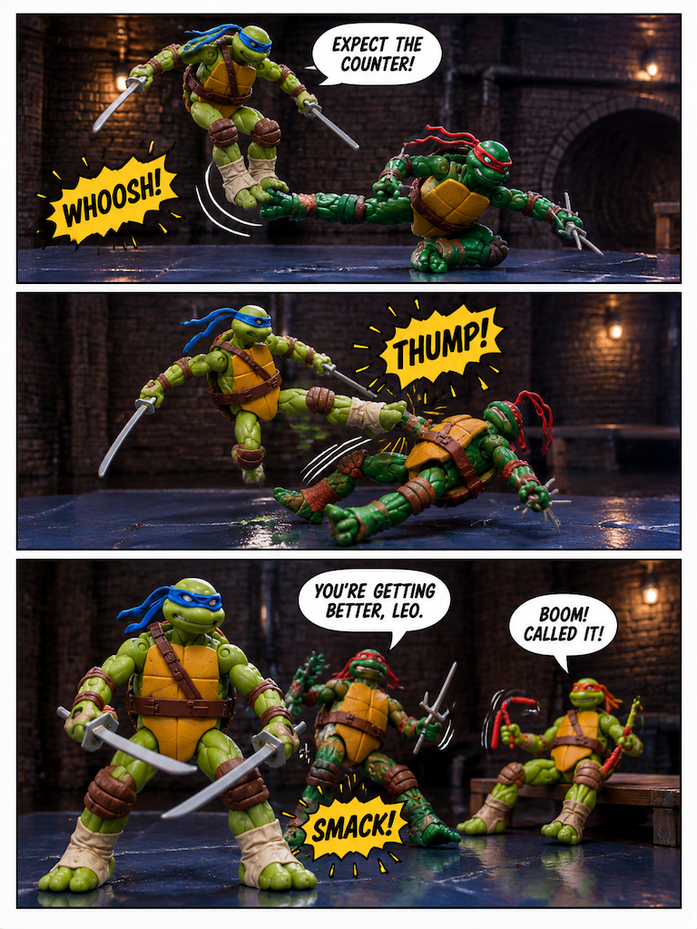 Sparring in the Sewer Lair (page 3 of 4)