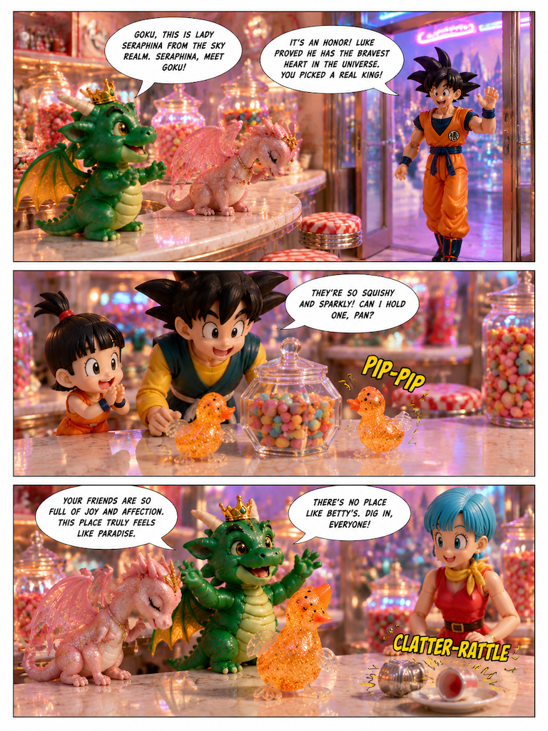 Royal Guests at Betty's Diner (page 3 of 4)