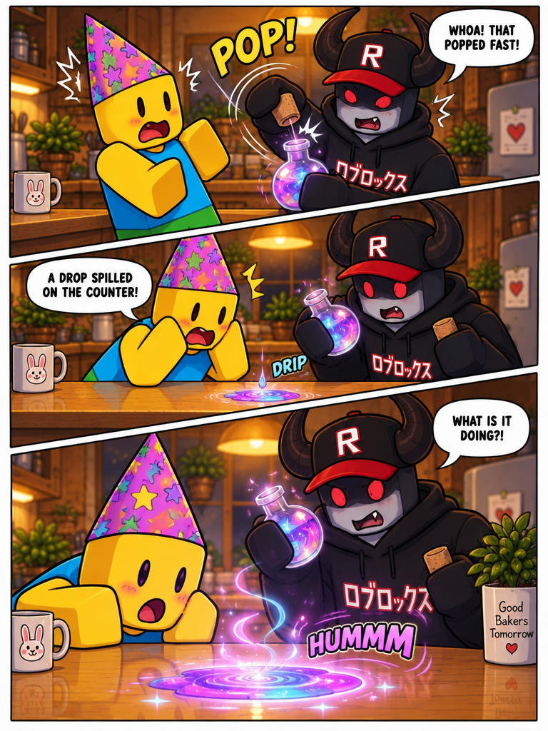 The Baby Potion Surprises the Kitchen (page 3 of 4)