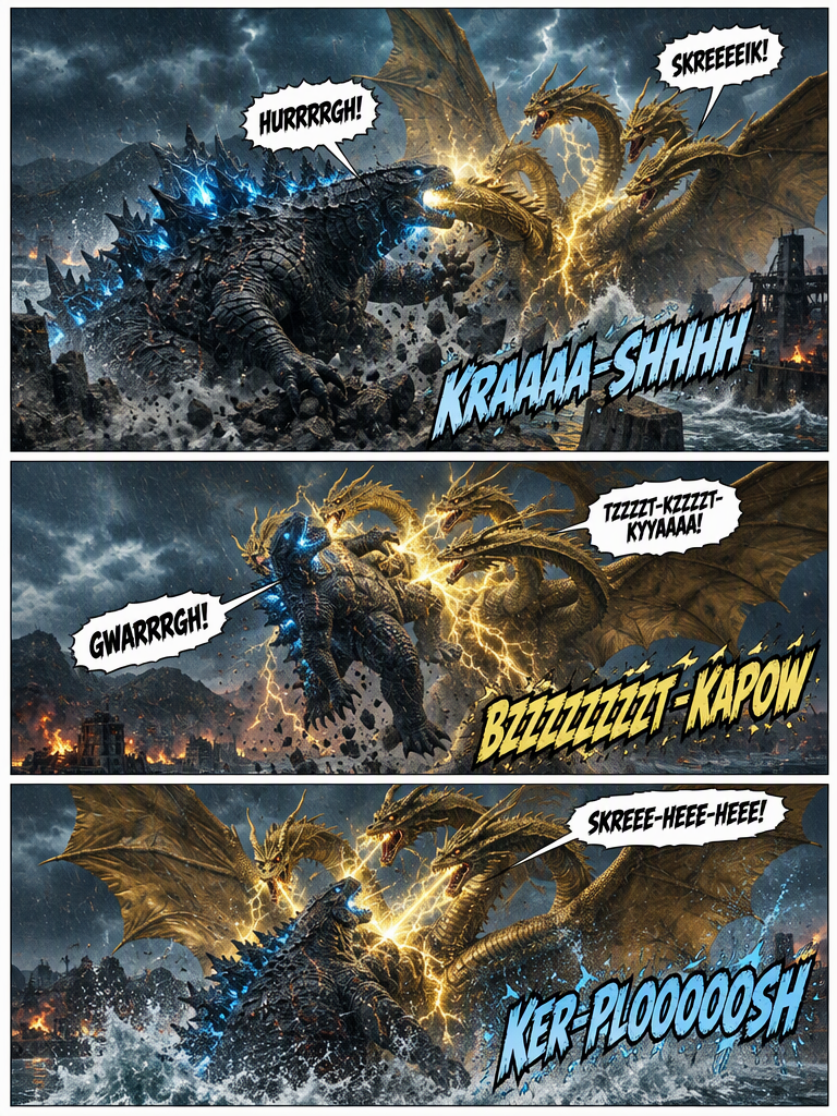 Godzilla vs. King Ghidorah: 1947 (page 2 of 8)
