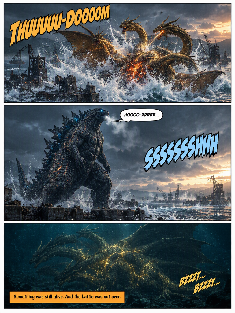 Godzilla vs. King Ghidorah: 1947 (page 4 of 8)