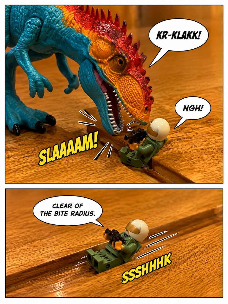 Narrow Escape on the Timber Plateau (page 3 of 4)