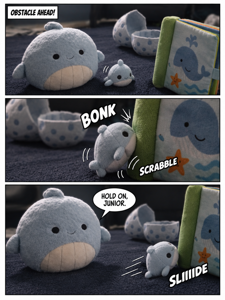 Junior's First Swim (page 3 of 4)