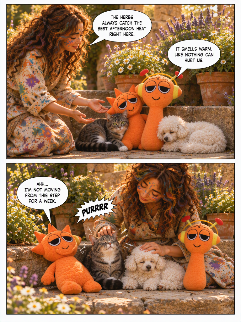 A Gentle Breather in the Courtyard (page 2 of 4)