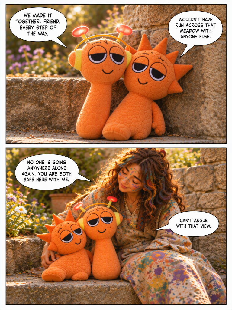 A Gentle Breather in the Courtyard (page 3 of 4)