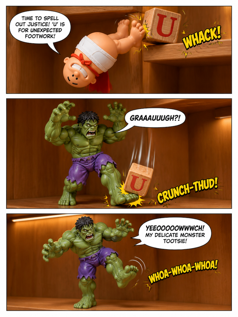 Shelf Showdown: Underpants vs. The Brute (page 3 of 4)