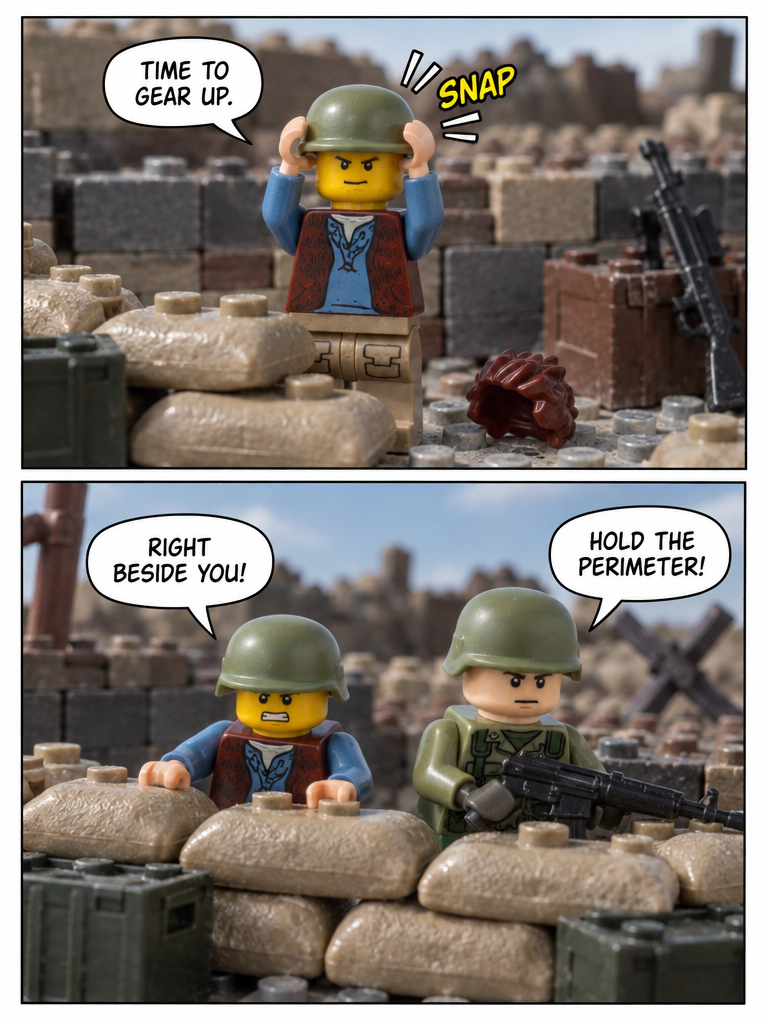 Minifigure Frontline Duty (page 2 of 4)