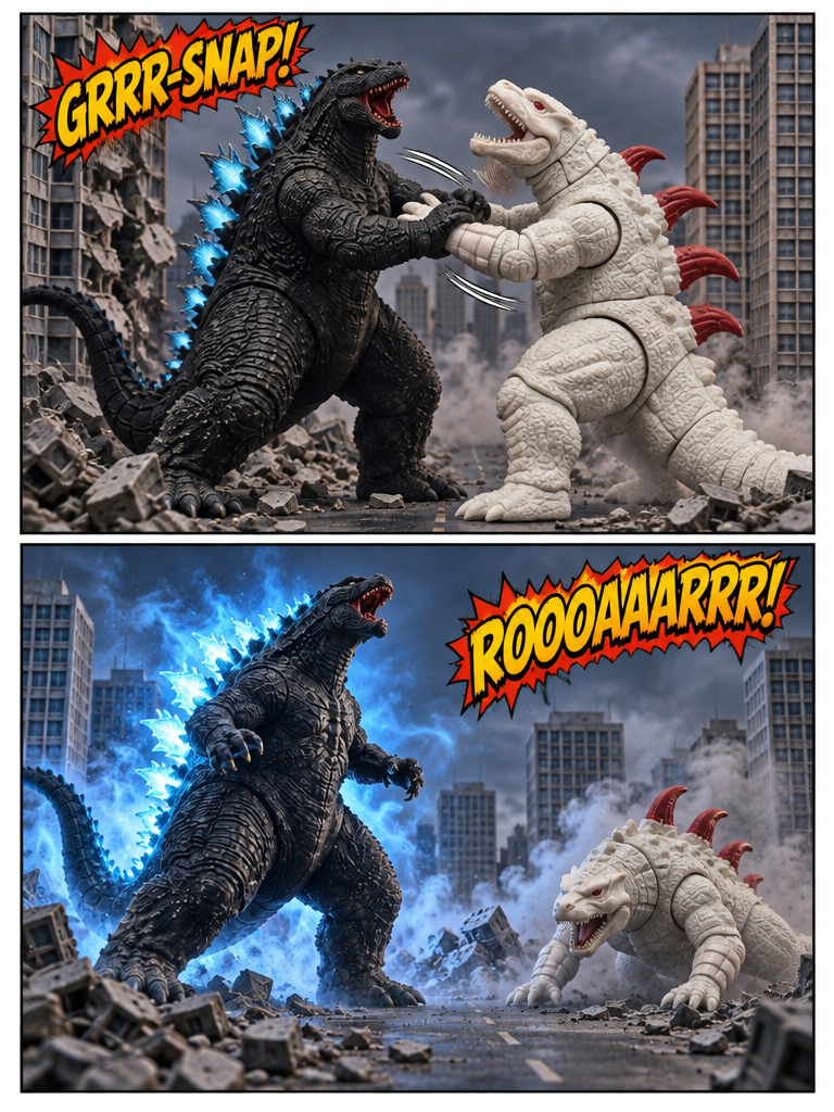A Large White Beast Attacked Godzilla: Part 2 (page 3 of 4)