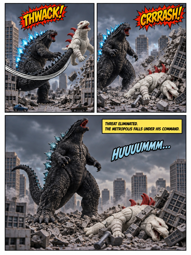 A Large White Beast Attacked Godzilla: Part 2 (page 4 of 4)