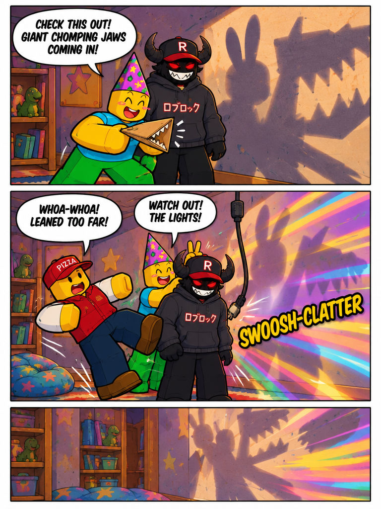 Shadow Puppets in the Glow (page 2 of 4)