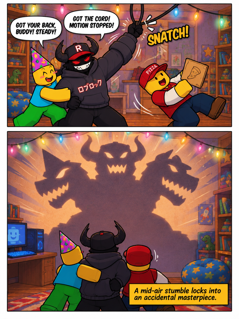 Shadow Puppets in the Glow (page 3 of 4)