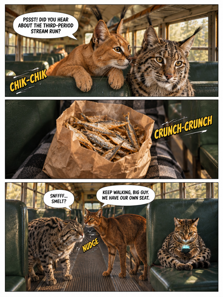 Morning Route on the Wild Bus (page 2 of 4)