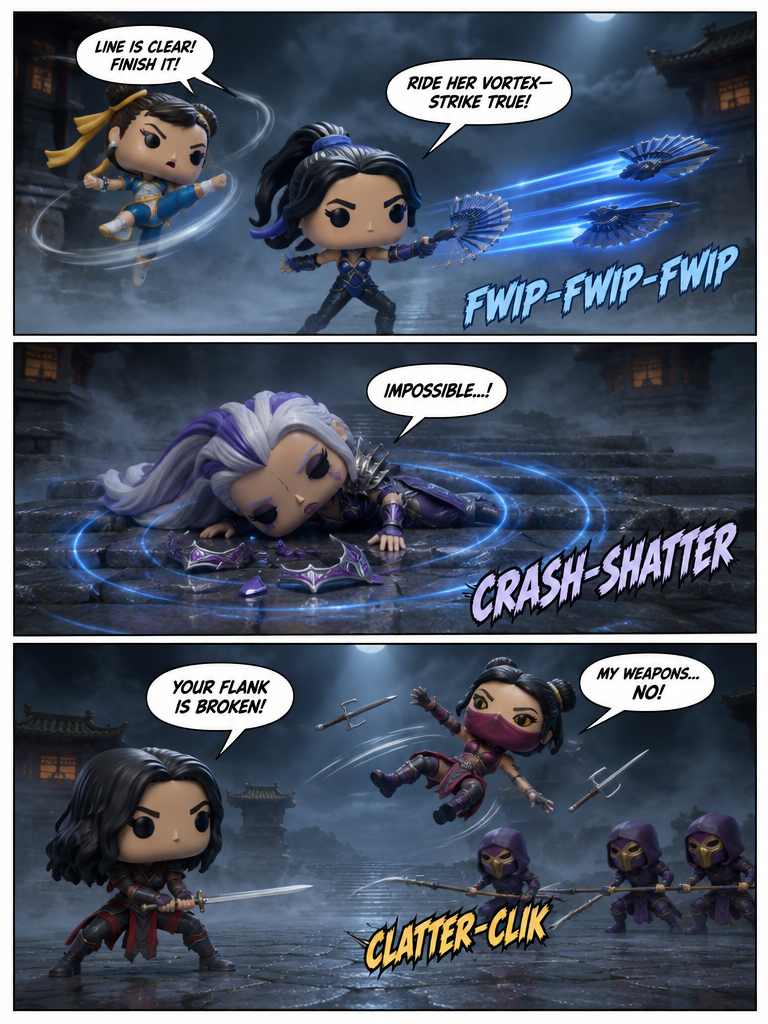 Three Blades, One Front (page 3 of 4)