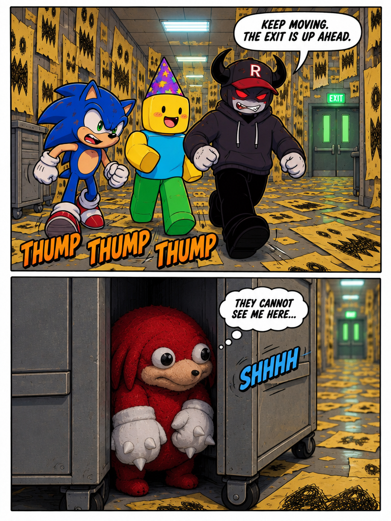 Descent into the Backrooms (page 2 of 4)
