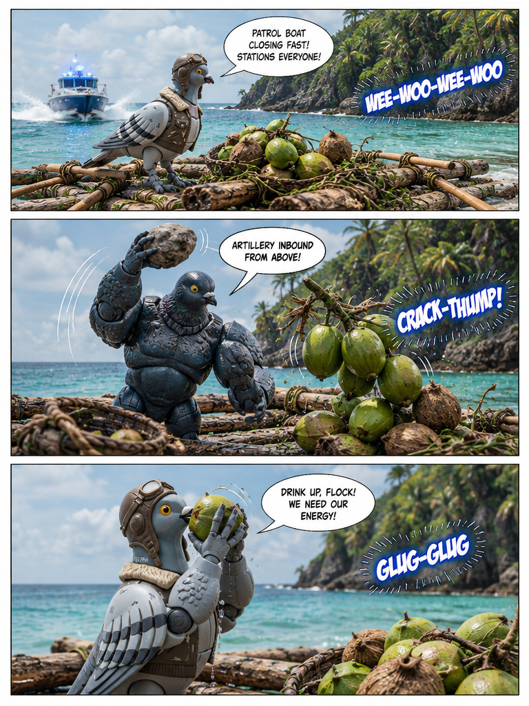 The Great Pigeon Escape: Heavy Artillery (page 2 of 4)