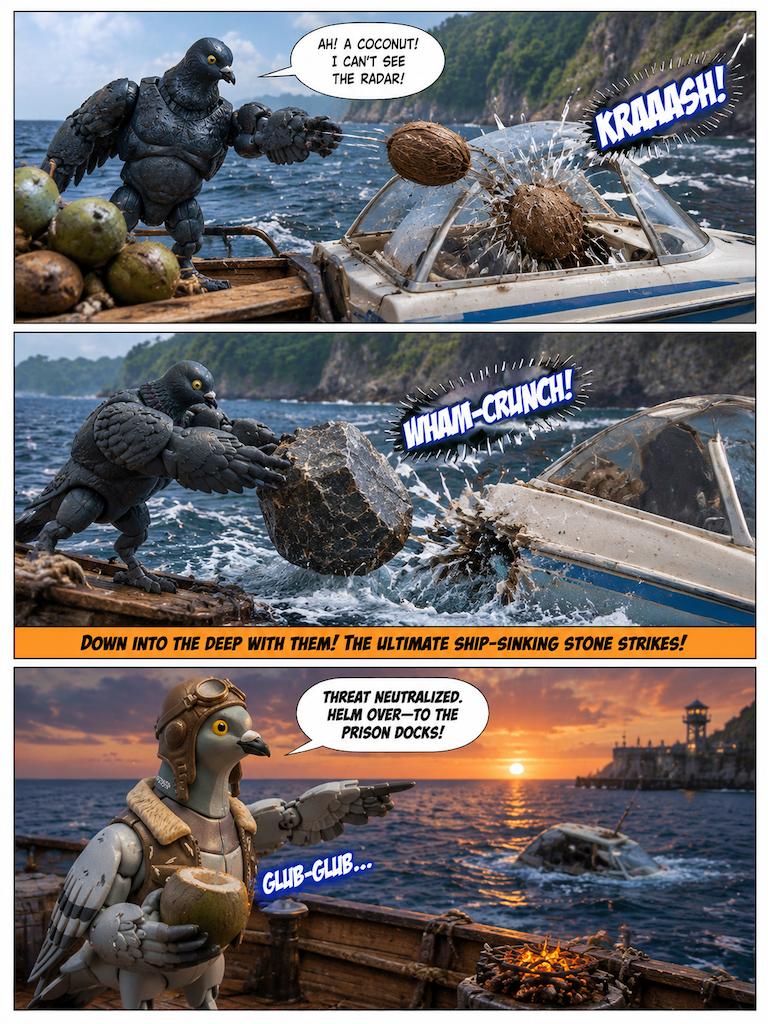 The Great Pigeon Escape: Heavy Artillery (page 3 of 4)