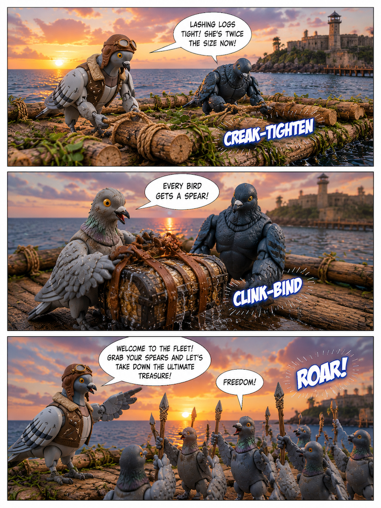 The Great Pigeon Escape: Heavy Artillery (page 4 of 4)