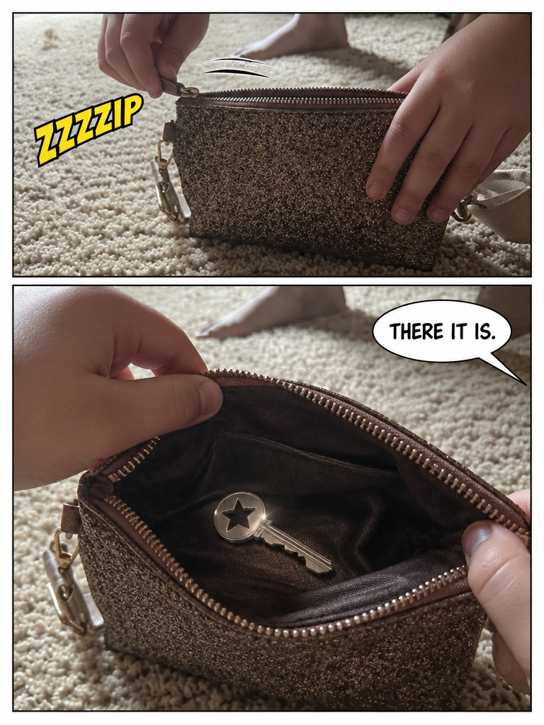 The Glitter Pouch Secret (page 3 of 4)