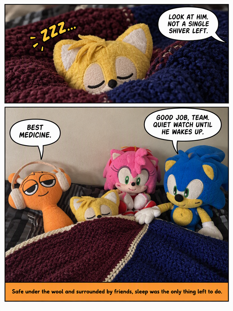 A Cozy Recovery on the Bedspread (page 4 of 4)