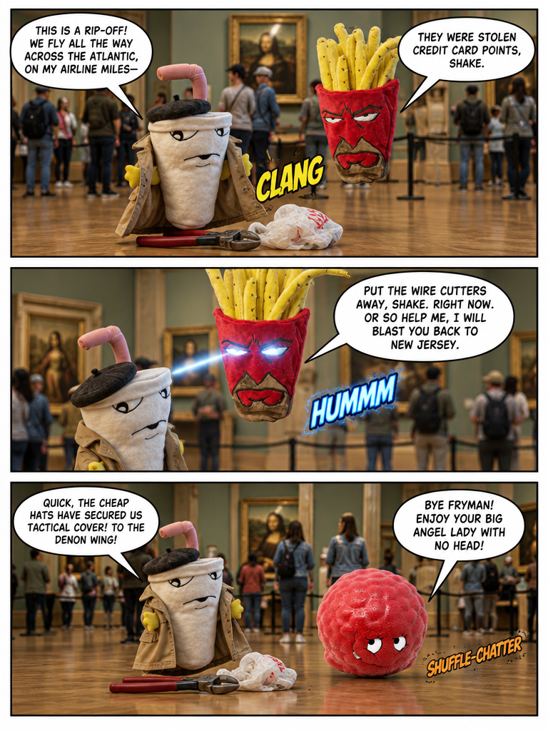 Master Shake's Louvre Heist (page 2 of 8)