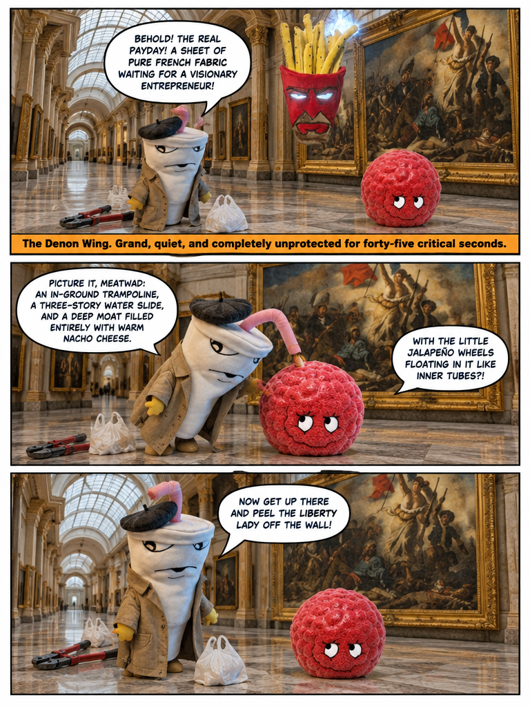 Master Shake's Louvre Heist (page 3 of 8)
