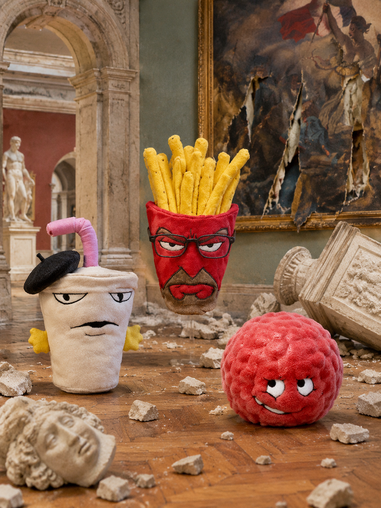 Master Shake's Louvre Heist (page 6 of 8)