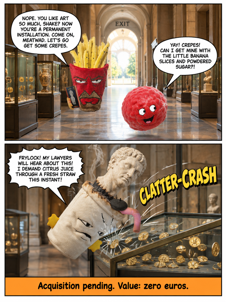 Master Shake's Louvre Heist (page 8 of 8)
