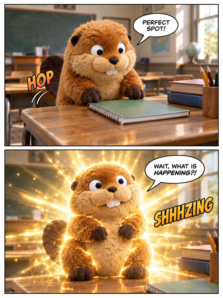 The Beaver in Class (page 2 of 4)