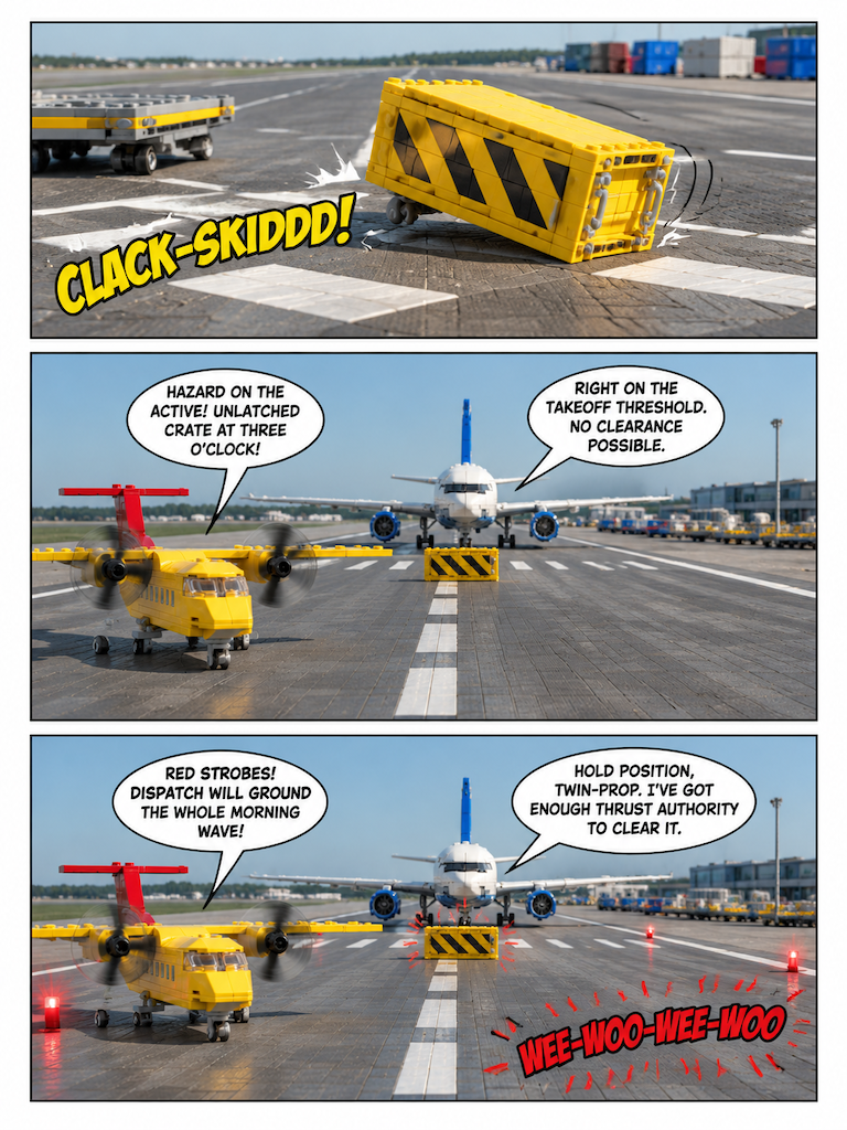Morning Rush on Runway Nine (page 2 of 4)