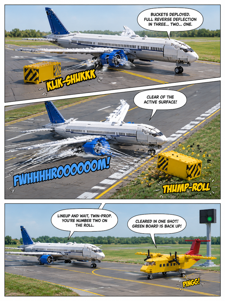 Morning Rush on Runway Nine (page 3 of 4)
