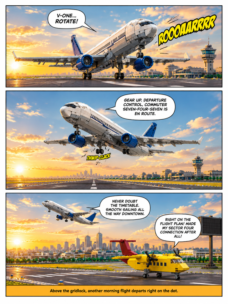 Morning Rush on Runway Nine (page 4 of 4)