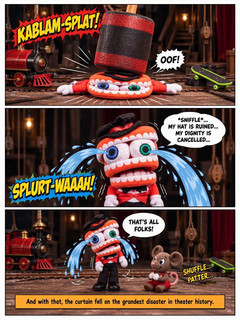 Slapstick Redux: Curtains and Collisions (page 4 of 4)