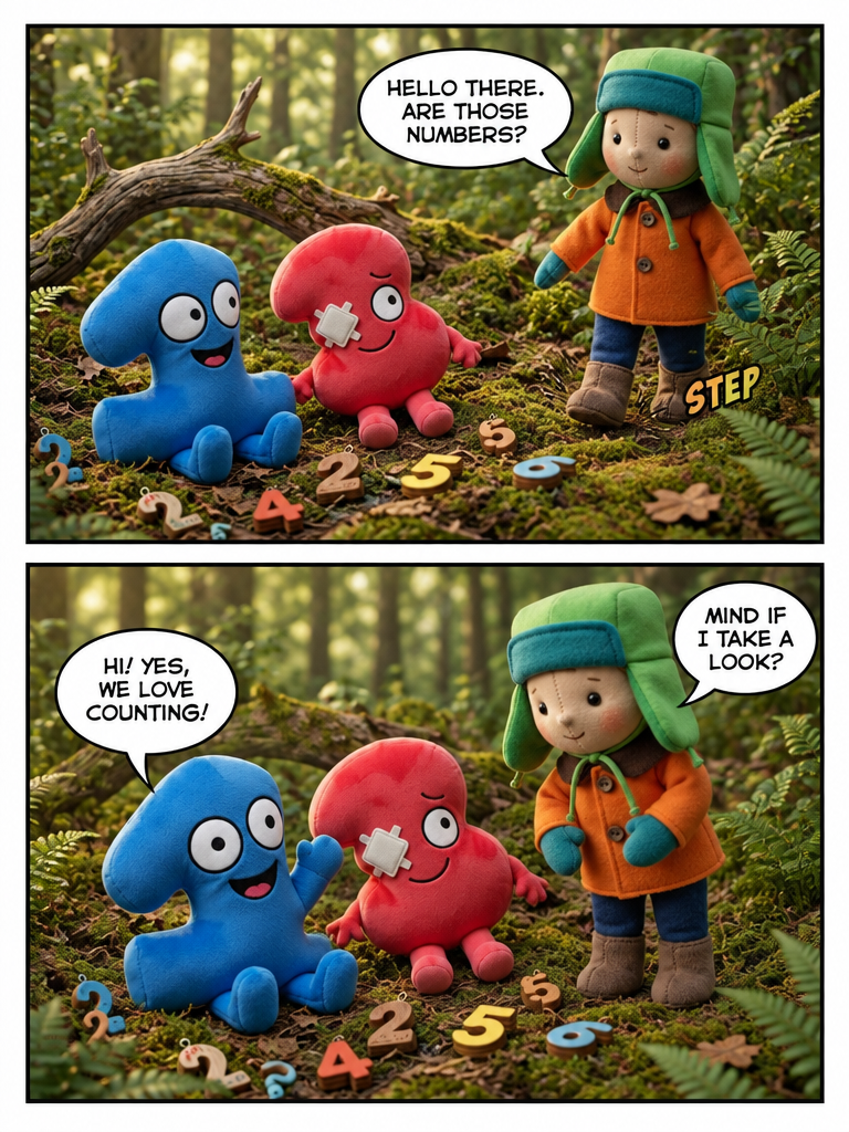A Green Visitor in the Forest (page 2 of 4)