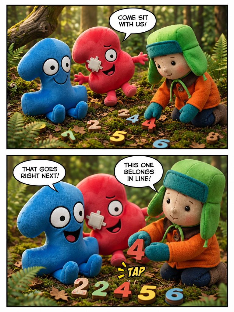 A Green Visitor in the Forest (page 3 of 4)